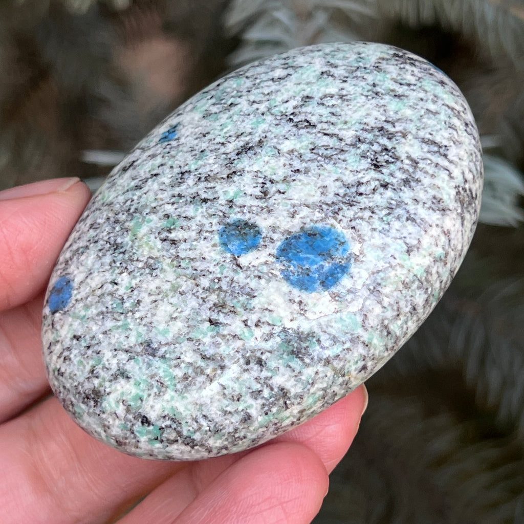 Palmstone K2 Granit cu azurit model 6, pietre semipretioase - druzy.ro 4 