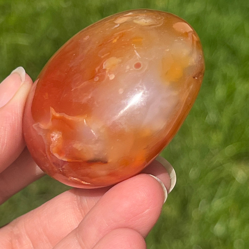 Palmstone carneol m8, pietre semipretioase - druzy.ro 7 