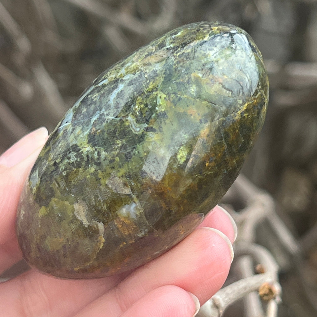 Opal verde palmstone m1, pietre semipretioase - druzy.ro 3 