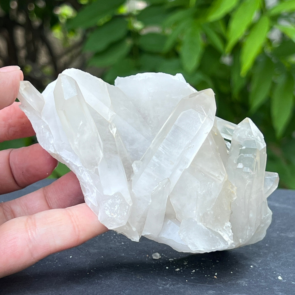 Floare de mina, cluster cuart ICY | Model 12, pietre semipretioase - druzy.ro 3 