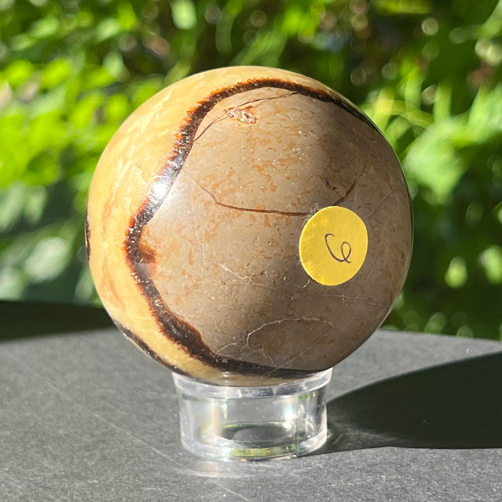 Septaria sfera 6 cm model 5, pietre semipretioase - druzy.ro 3