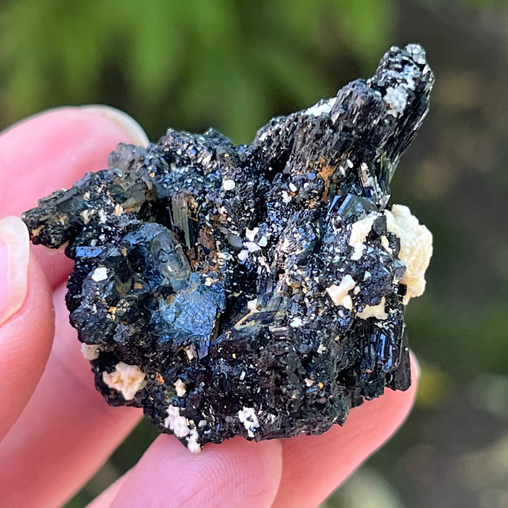 Cluster turmalina neagra model 13 din Erongo, Namibia, pietre semipretioase - druzy.ro 3 