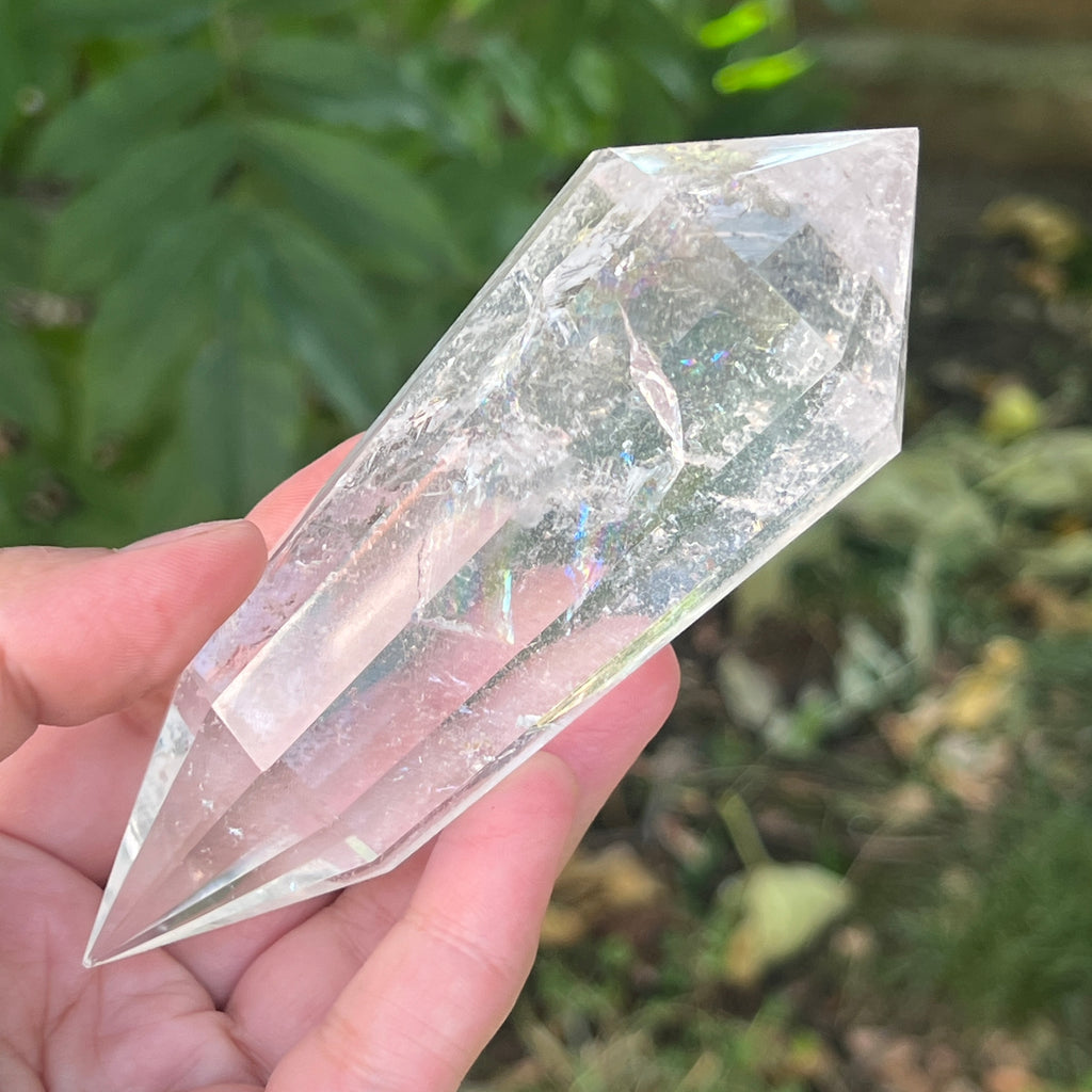 Bagheta cuart vogel, 12 fete, Brazilia model 21, pietre semipretioase - druzy.ro 6 