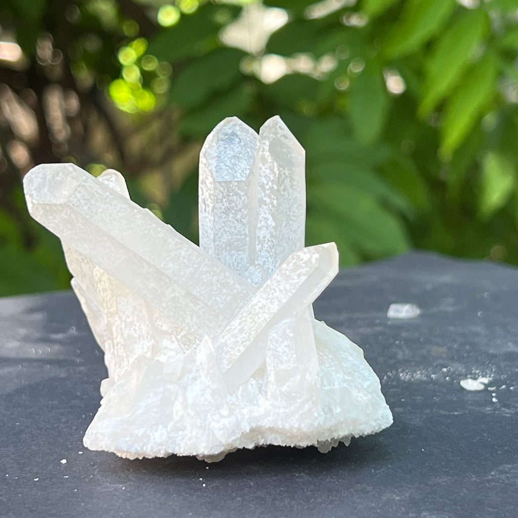 Floare de mina, cluster cuart ICY | Model 7, pietre semipretioase - druzy.ro 3 