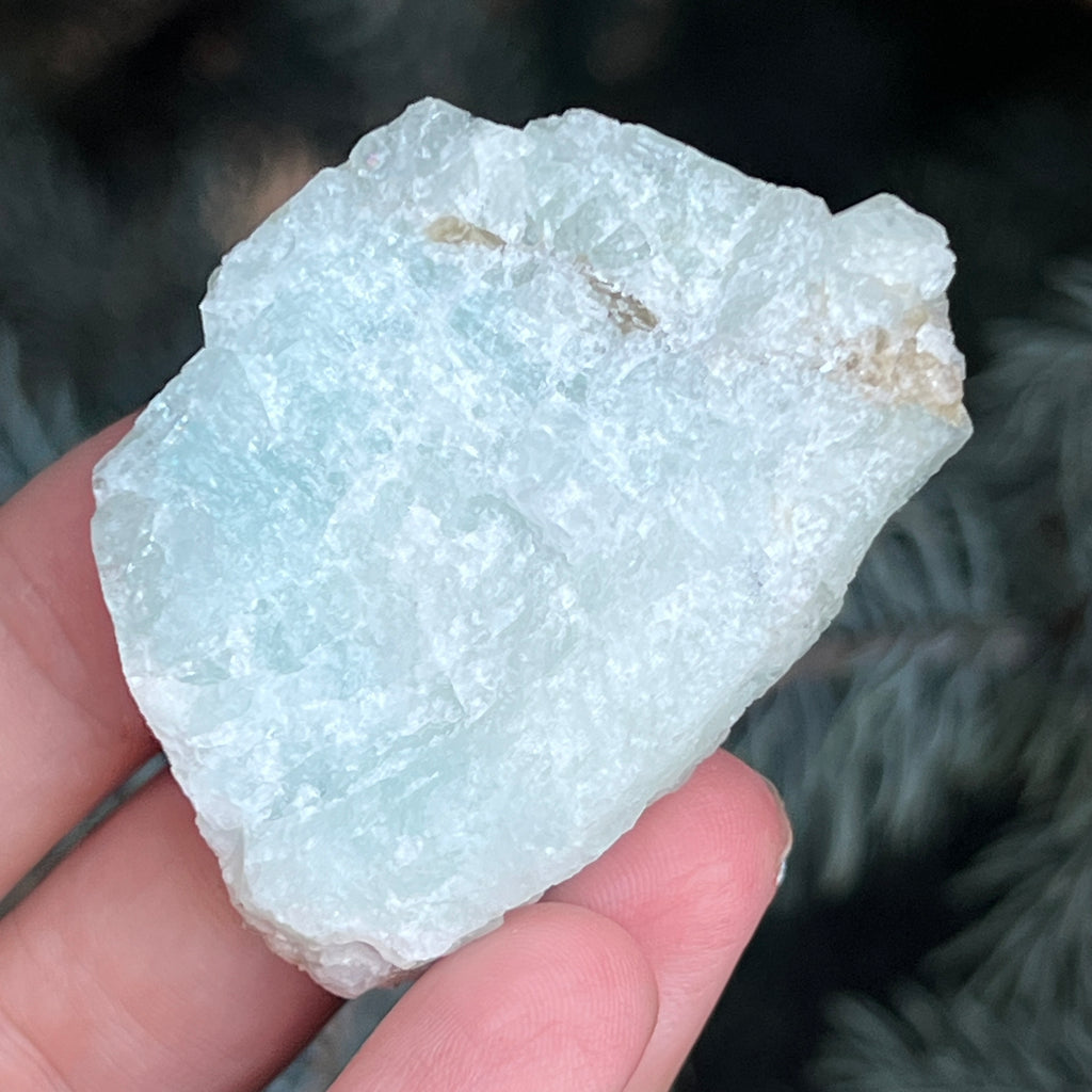 Acvamarin Pakistan piatra bruta model pk19, pietre semipretioase - druzy.ro 3 