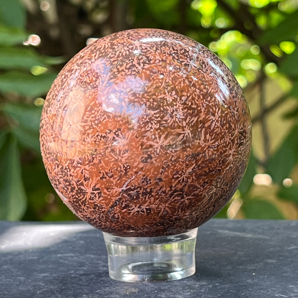 Sfera Starburst jasp | Model 3, pietre semipretioase - druzy.ro 4 