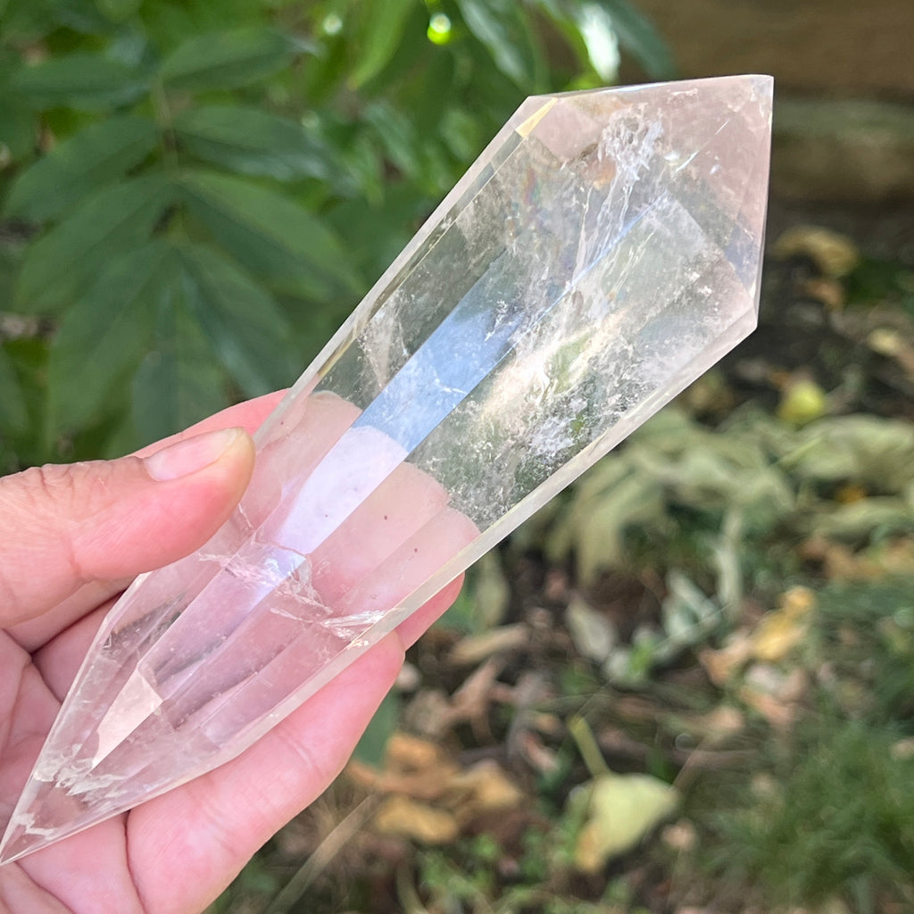 Bagheta cuart vogel, 12 fete, Brazilia model 25, pietre semipretioase - druzy.ro 4 