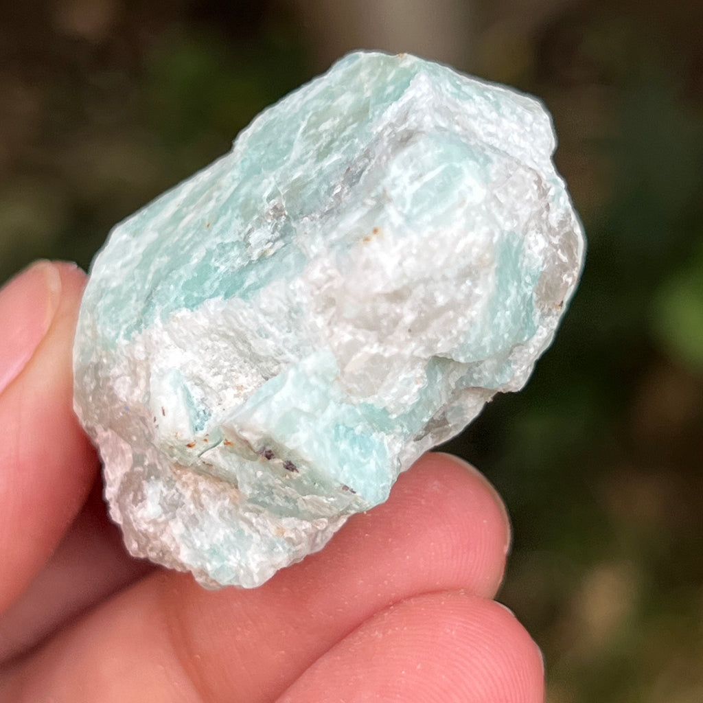 Amazonit piatra bruta din Brazilia model 4, pietre semipretioase - druzy.ro 2 