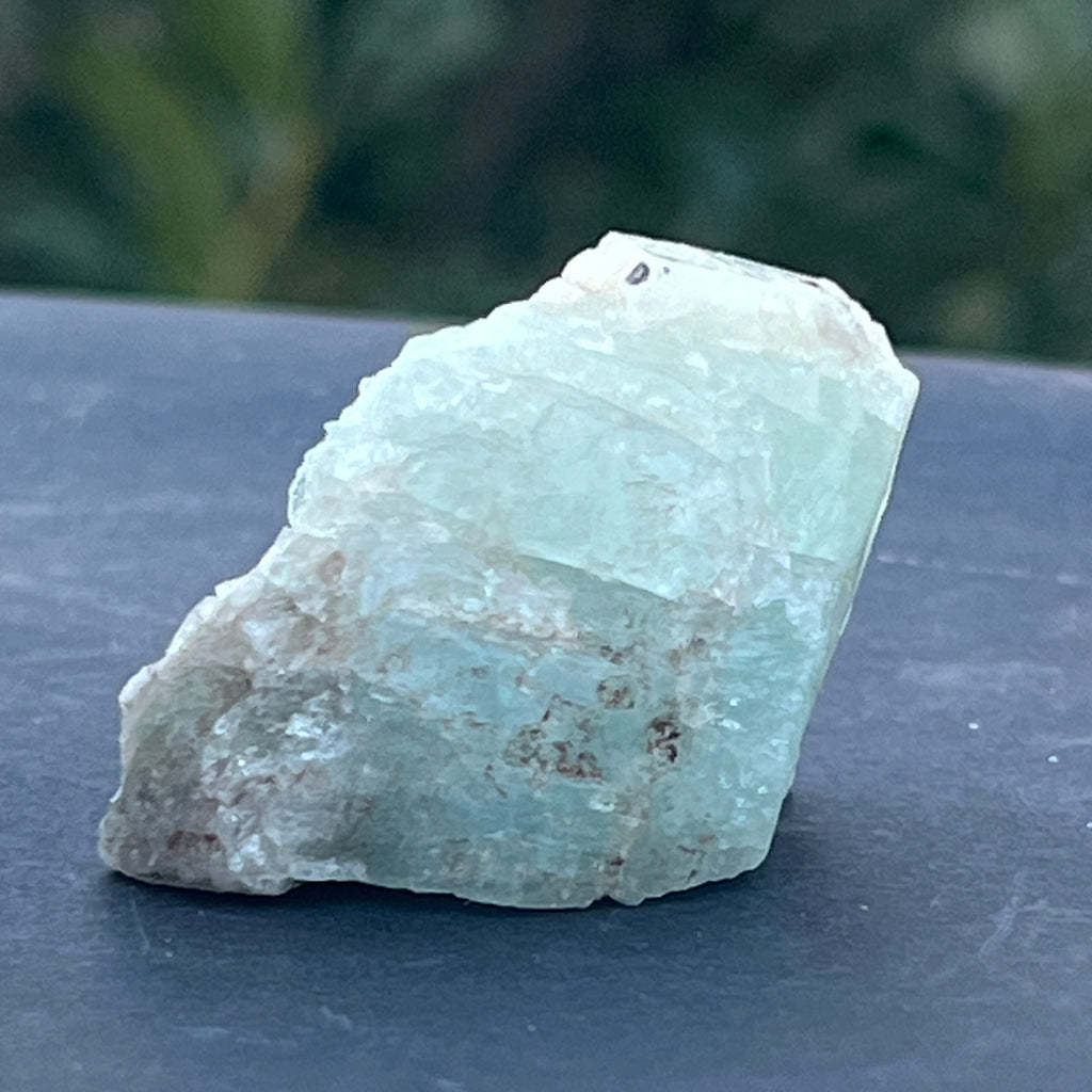 Acvamarin Pakistan piatra bruta model pk9, pietre semipretioase - druzy.ro 2 