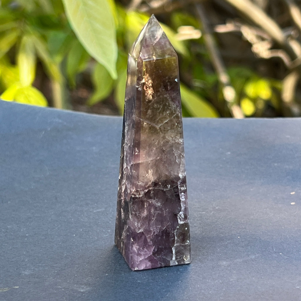 Obelisc super 7 (super seven) din Brazilia model 1, pietre semipretioase - druzy.ro 1 