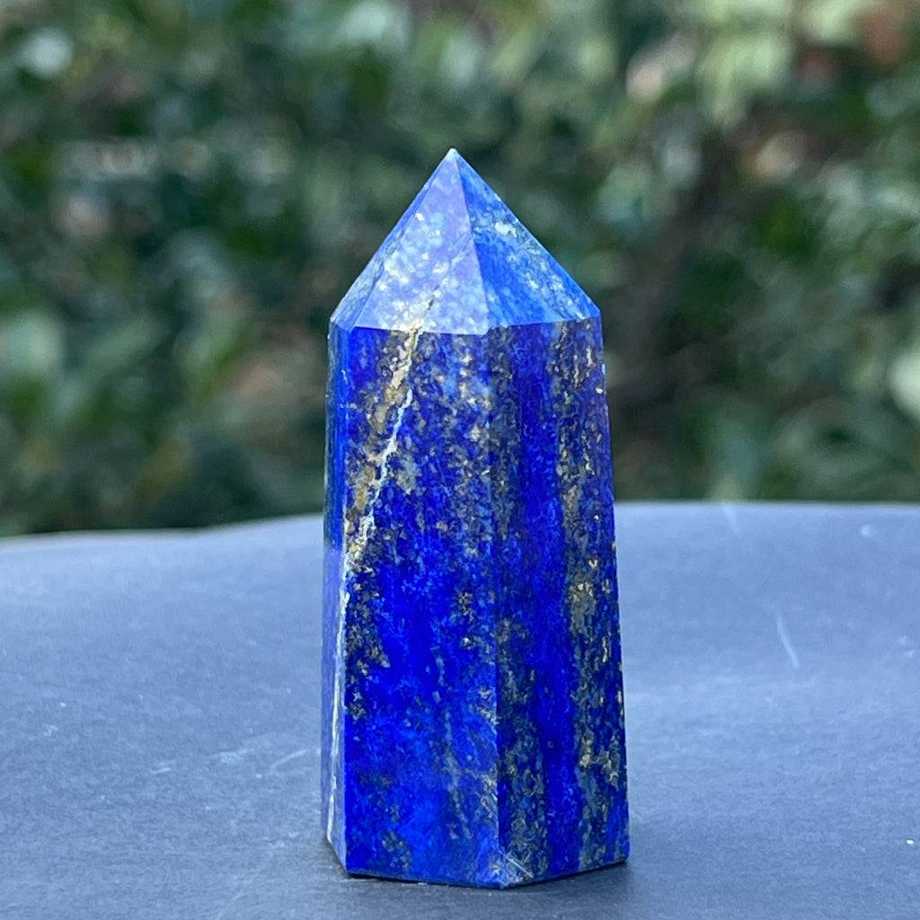 Turn/obelisc lapis lazuli m30, pietre semipretioase - druzy.ro 2 