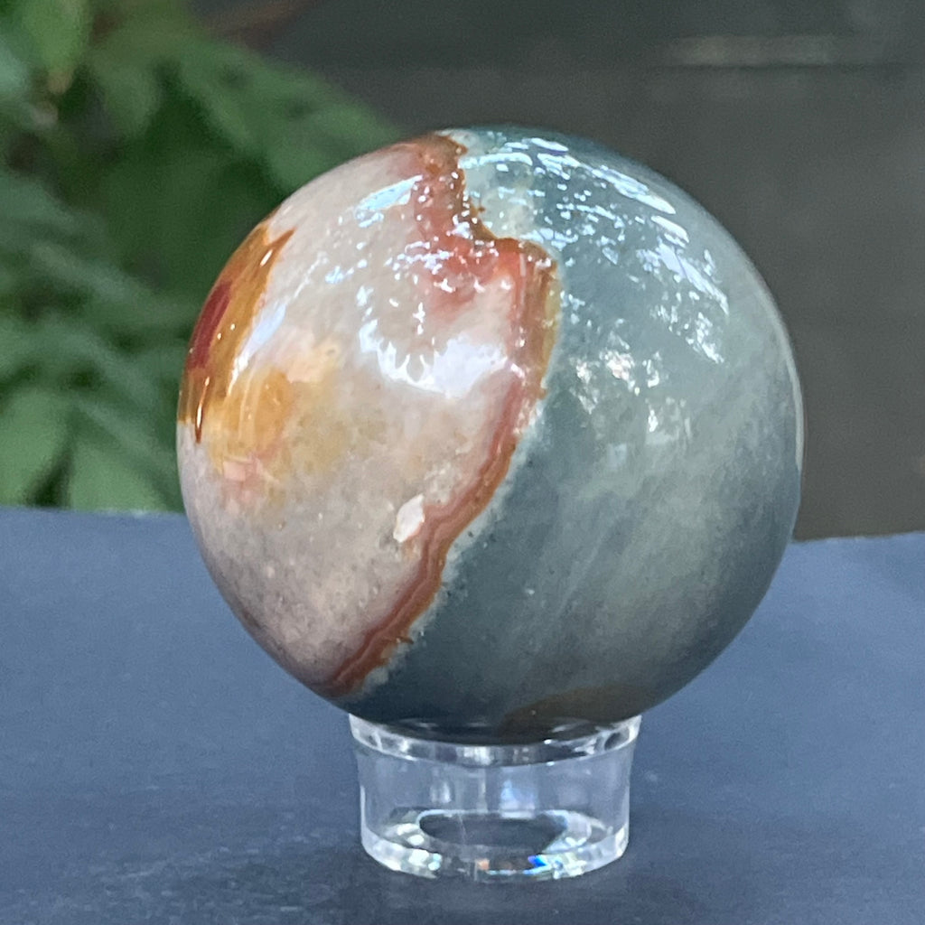 Sfera jasp policrom model 3, pietre semipretioase - druzy.ro 4 