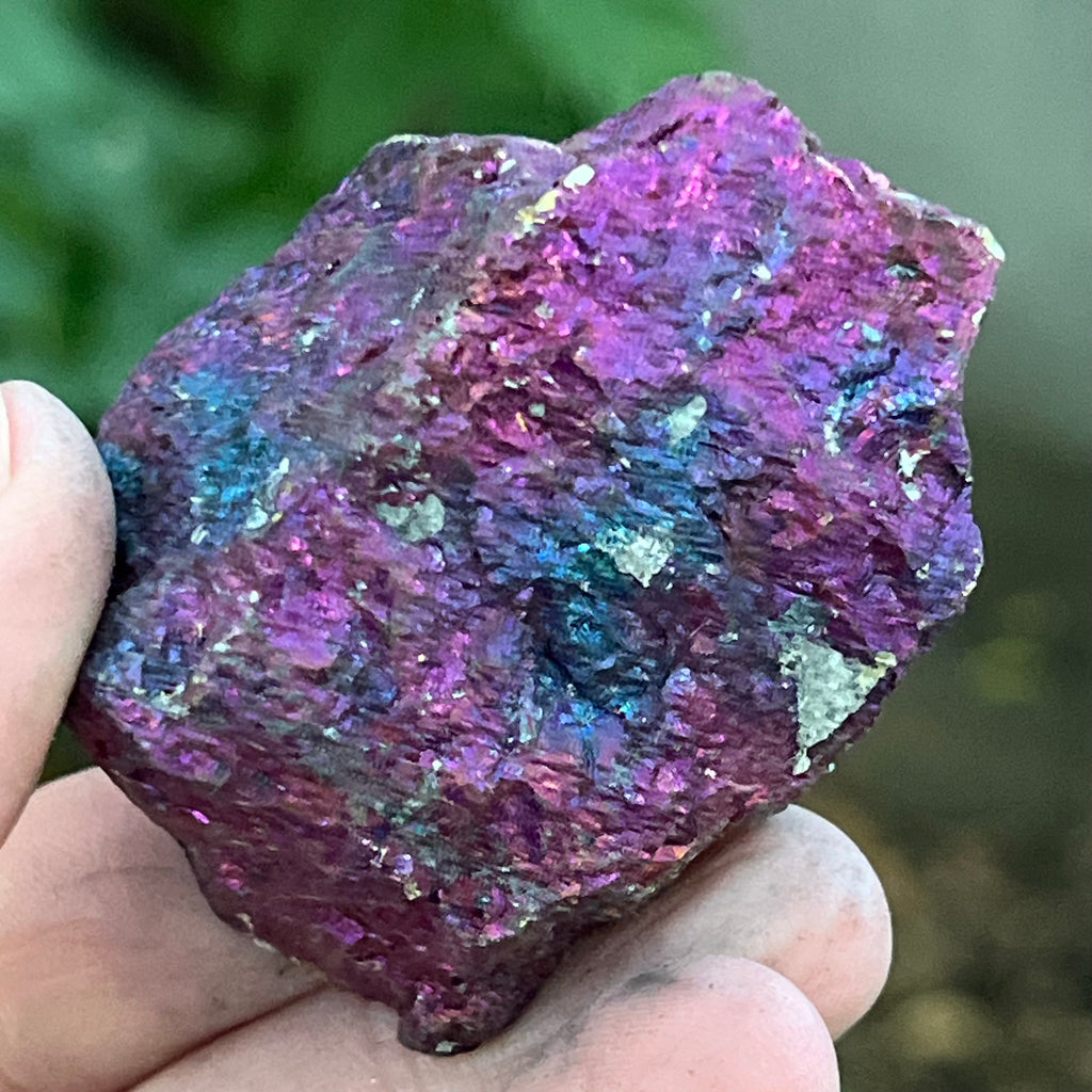 Calcopirita iridescentă din Mexic model 5, pietre semipretioase - druzy.ro 10 