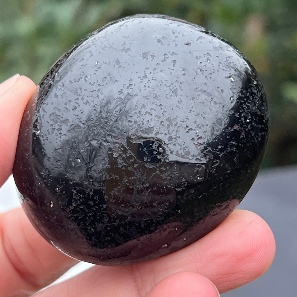 Turmalina neagra palmstone m8, pietre semipretioase - druzy.ro 8 