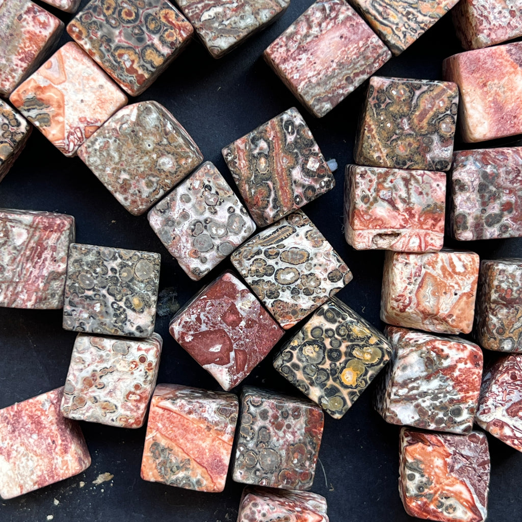 Piatra rulata cubica jasp piele de sarpe, pietre semipretioase - druzy.ro 1 