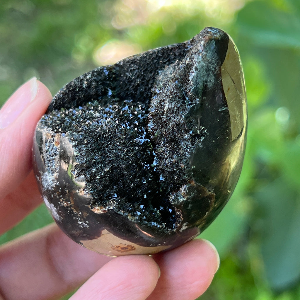 Ou Septaria din Madagascar mini, piatra dragonului, model 13, pietre semipretioase - druzy.ro 6 