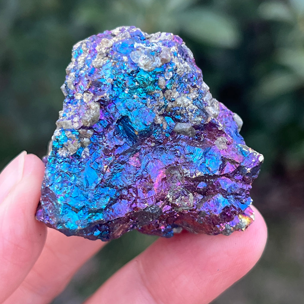 Calcopirita iridescentă din Mexic model 4, pietre semipretioase - druzy.ro 10 