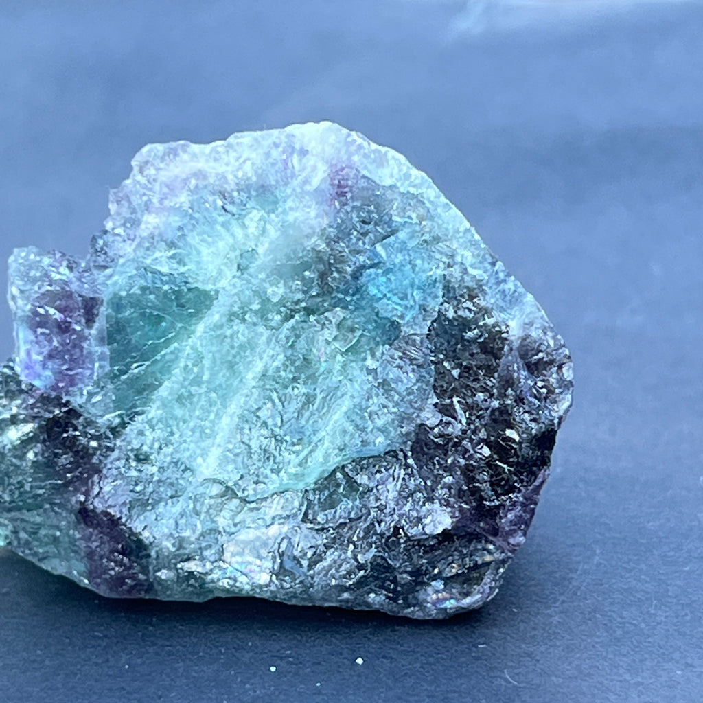 Fluorit piatra bruta din Namibia Africa model 7, pietre semipretioase - druzy.ro 5 