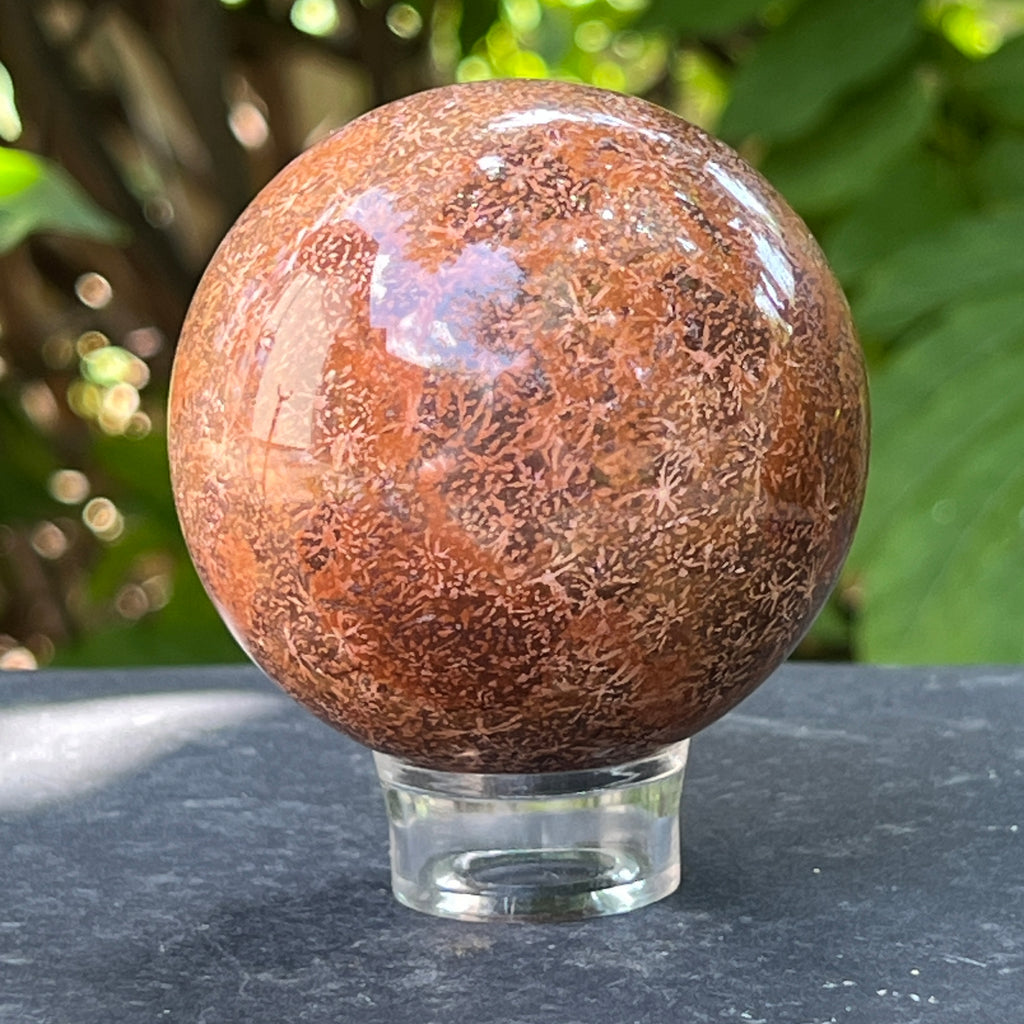 Sfera Starburst jasp | Model 1, pietre semipretioase - druzy.ro 4 