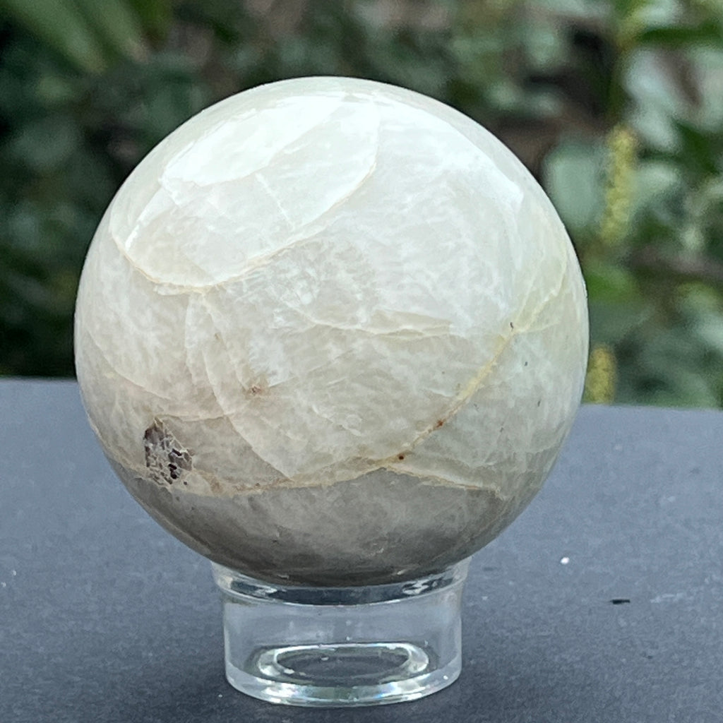 Piatra lunii cu garnierit sfera m1, pietre semipretioase - druzy.ro 4 