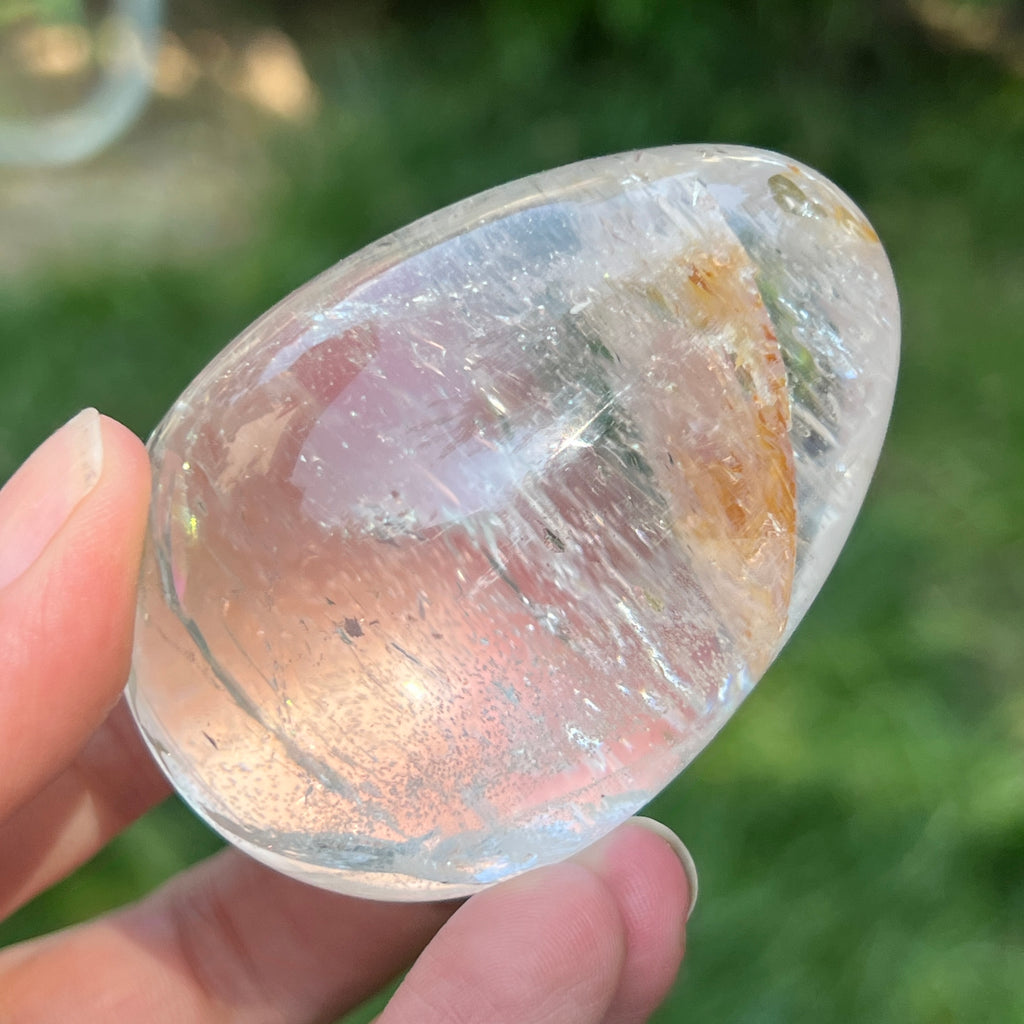 Ou din cuart de stanca/cristal incolor m6, pietre semipretioase - druzy.ro 1 