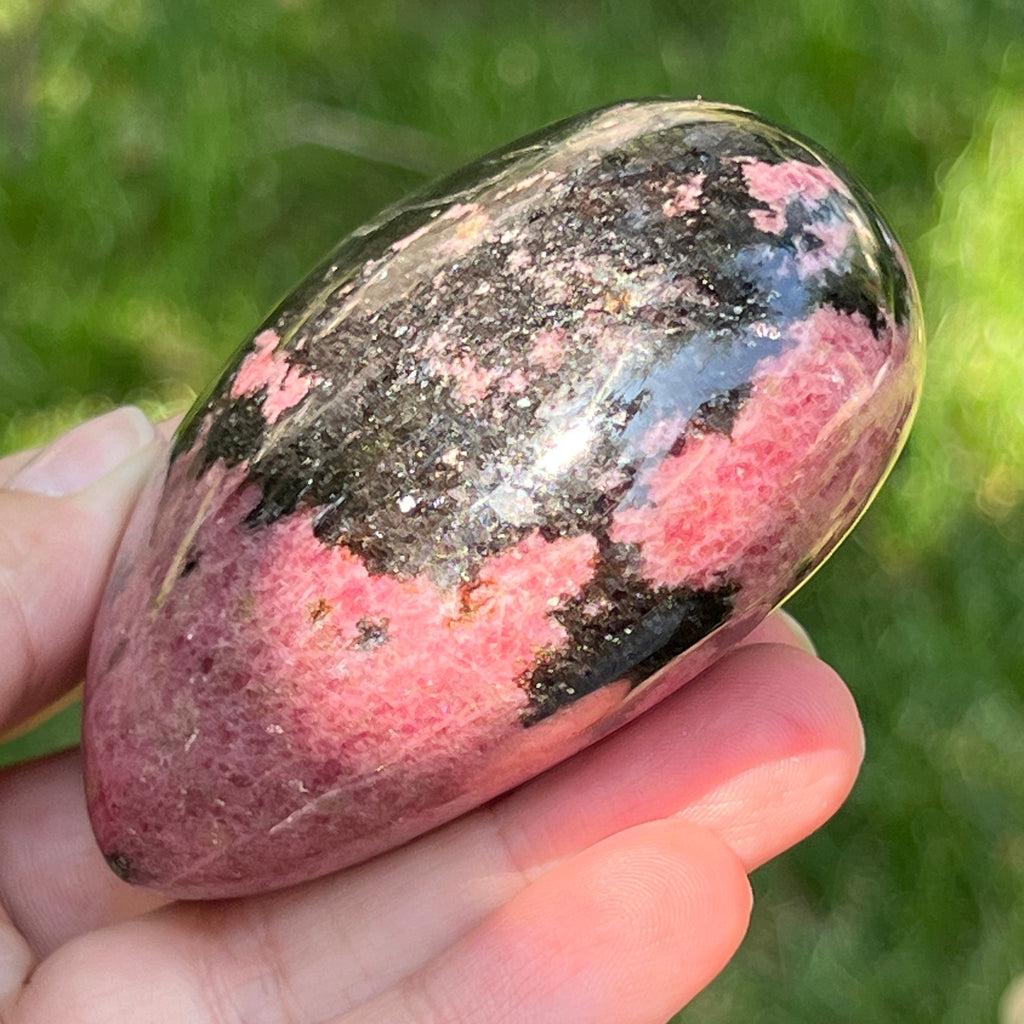 Inima rodonit Madagascar | Model 4, pietre semipretioase - druzy.ro 6 