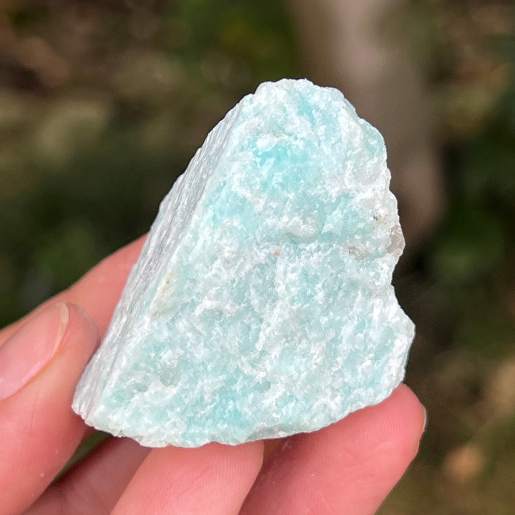 Amazonit piatra bruta din Brazilia model 7, pietre semipretioase - druzy.ro 3 