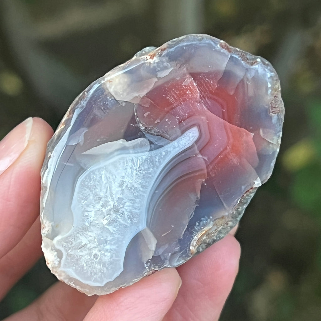 Agat de Botswana, nodul agat river model 9, pietre semipretioase - druzy.ro 1 