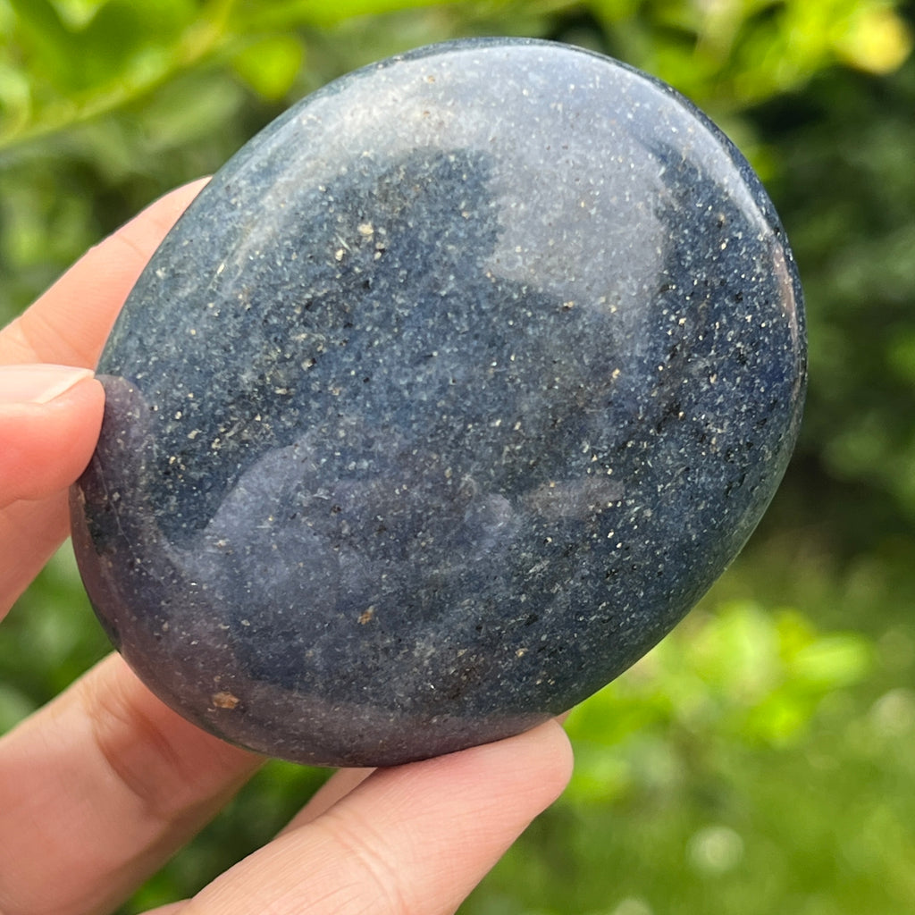 Palmstone lazulit din Madagascar model 6, pietre semipretioase - druzy.ro 1 