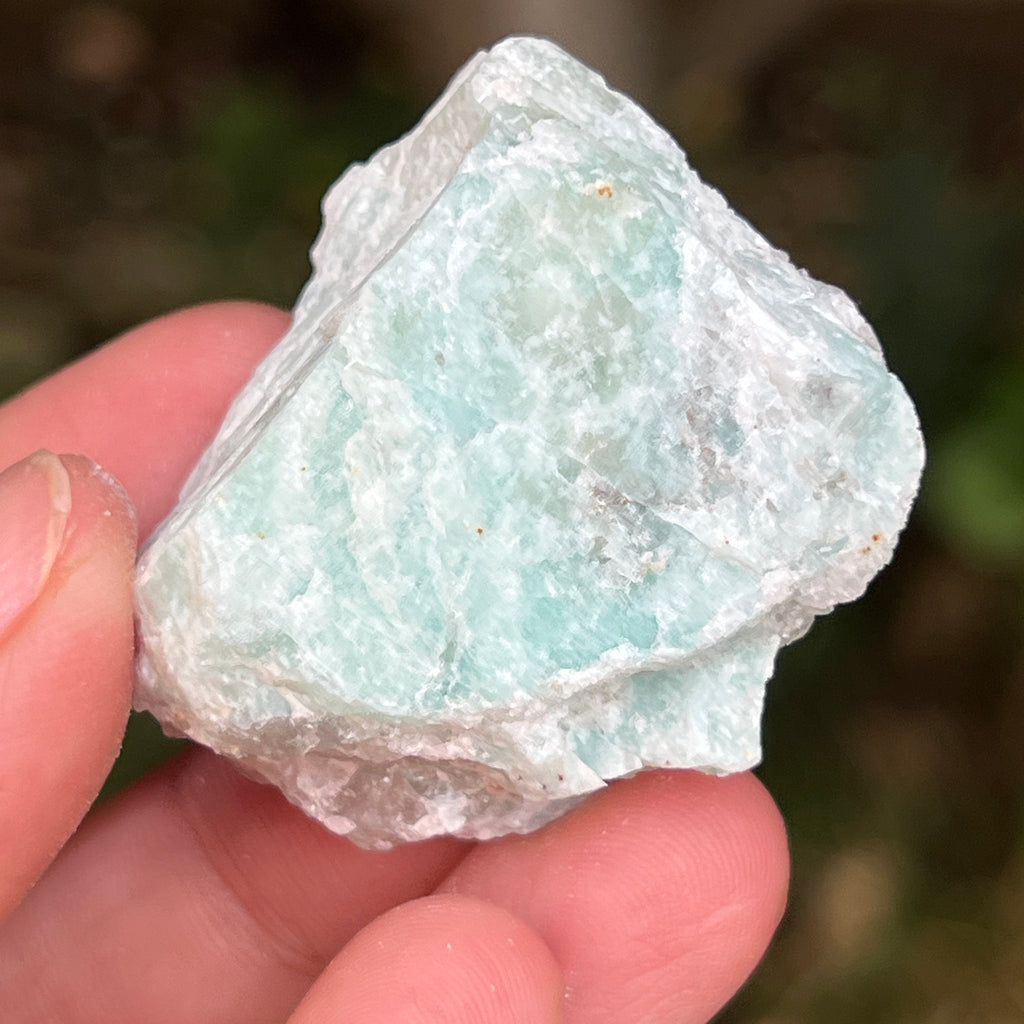 Amazonit piatra bruta din Brazilia model 4, pietre semipretioase - druzy.ro 4 