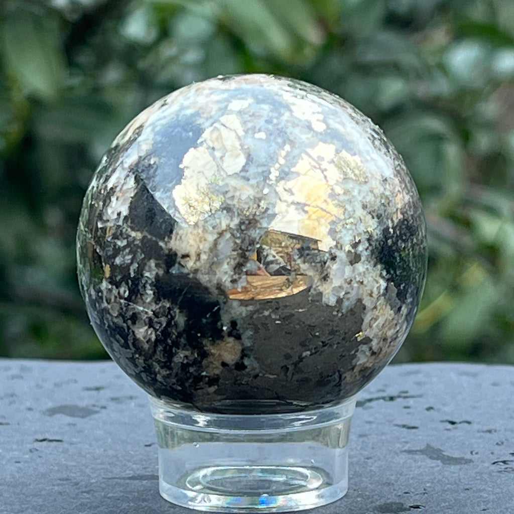 Sfera pirita model 8, pietre semipretioase - druzy.ro 6 