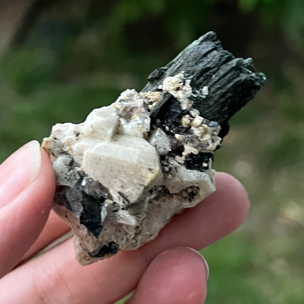 Cluster egirin mini cuart fumuriu/negru Zomba m7, pietre semipretioase - druzy.ro 4 