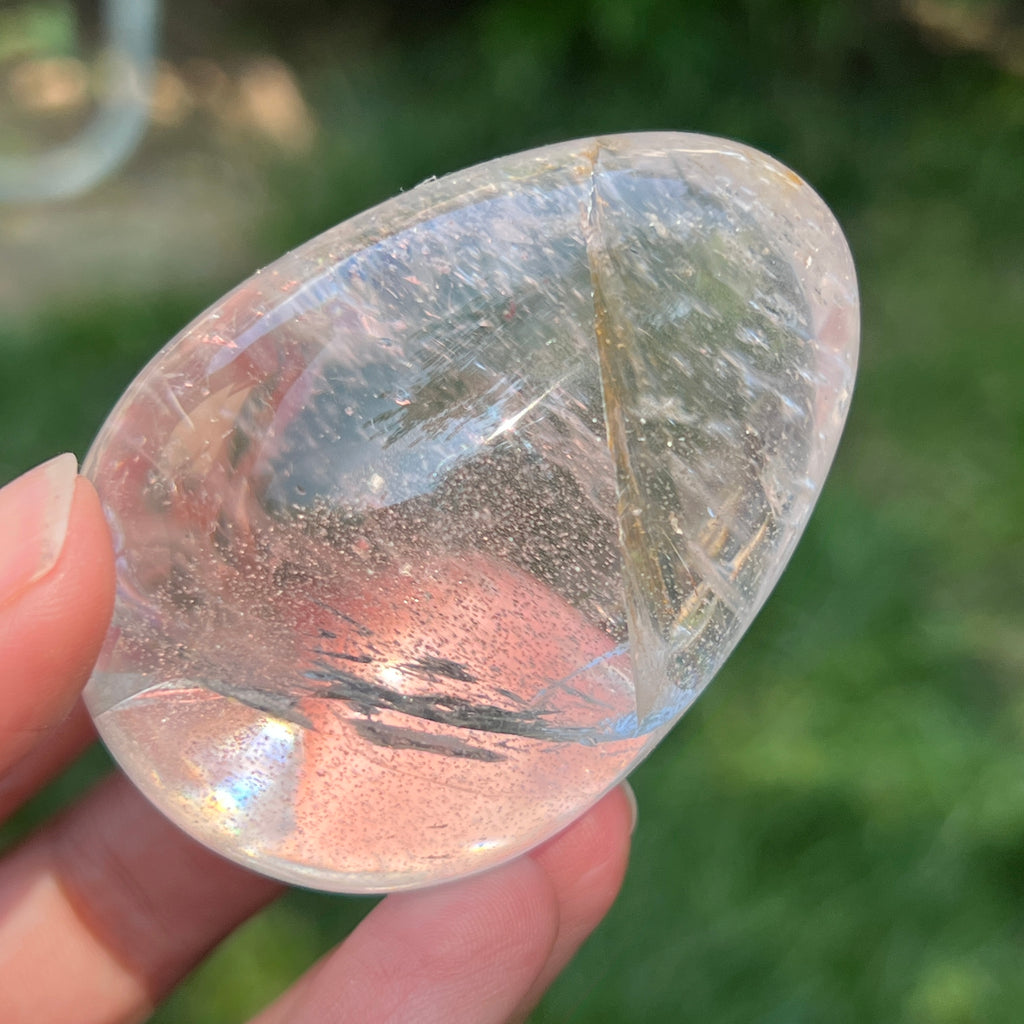 Ou din cuart de stanca/cristal incolor m6, pietre semipretioase - druzy.ro 8 