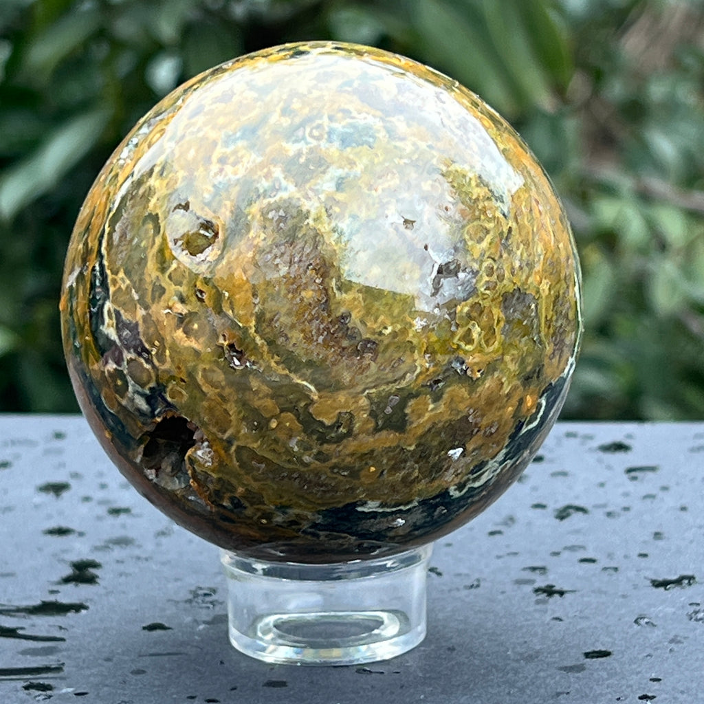 Sfera jasp ocean model 4, pietre semipretioase - druzy.ro 3 