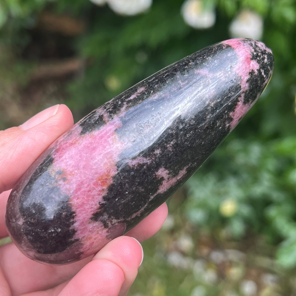 Bagheta masaj rodonit model 4, pietre semipretioase - druzy.ro 1 