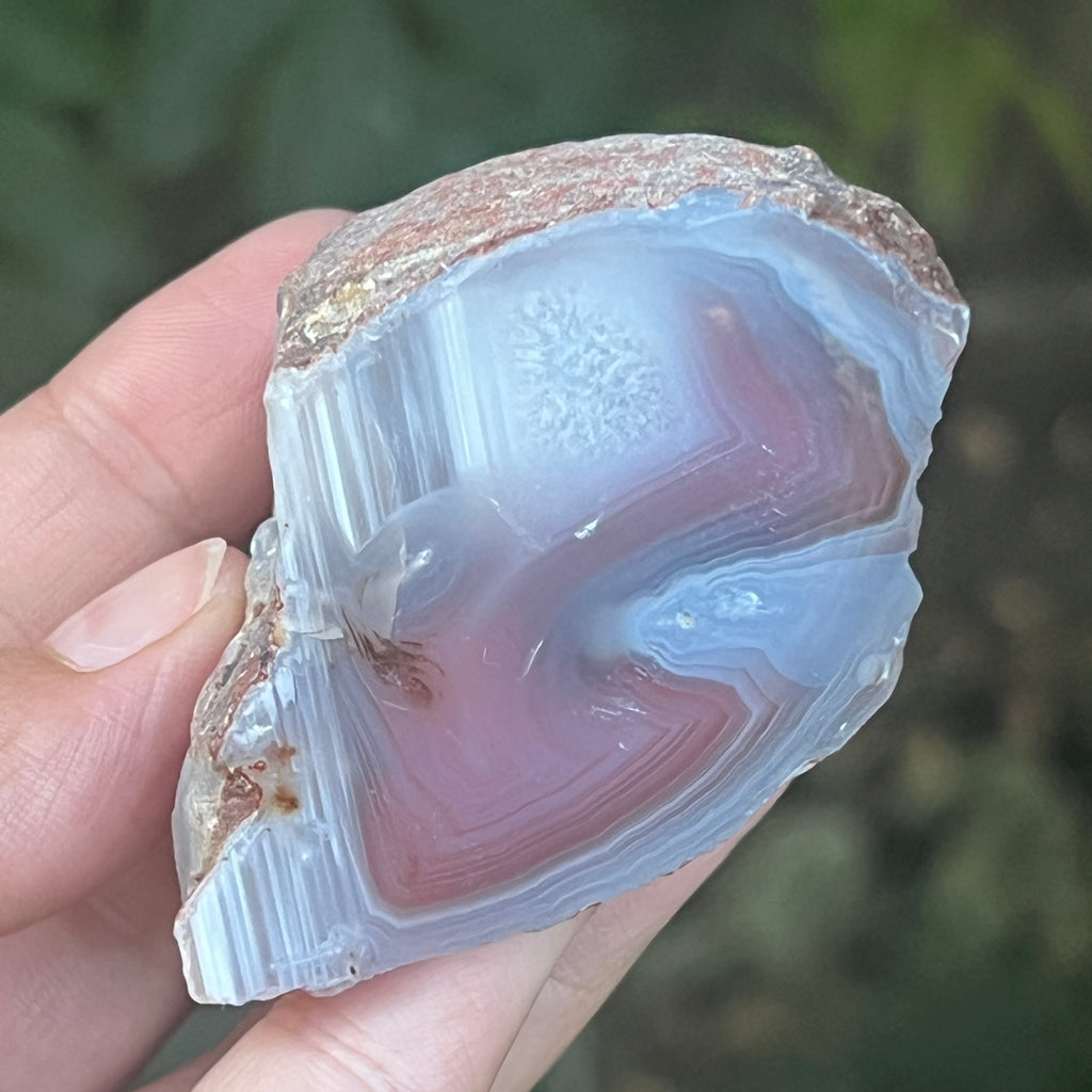 Agat de Botswana, nodul agat river model 1, pietre semipretioase - druzy.ro 3 