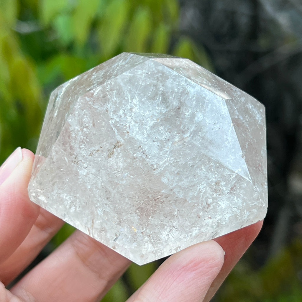 Cuart forma diamant caliate extra, cristal de stanca/cuart incolor m12, pietre semipretioase - druzy.ro 9 