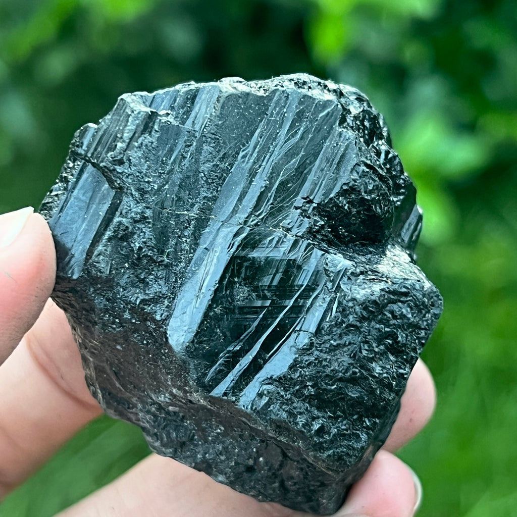 Turmalina neagra piatra bruta L6, pietre semipretioase - druzy.ro 1 