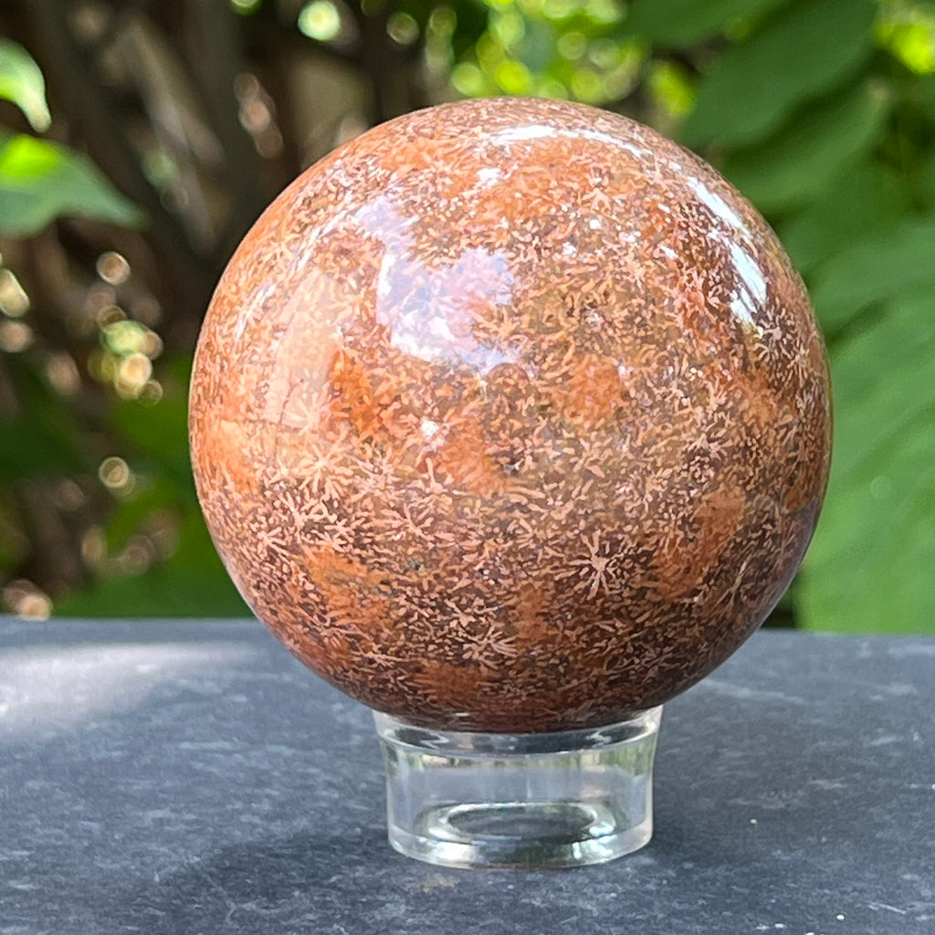 Sfera Starburst jasp | Model 1, pietre semipretioase - druzy.ro 5 