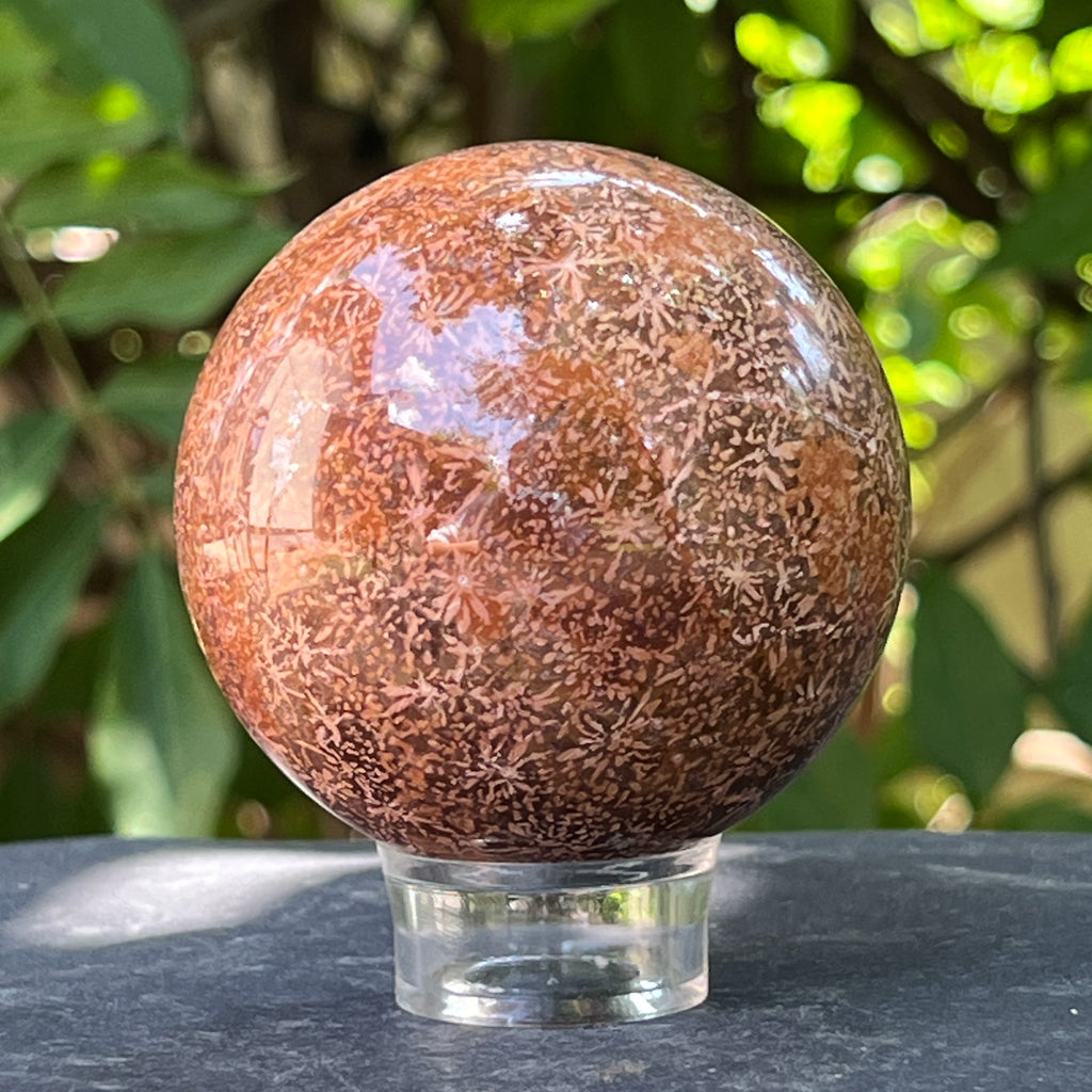 Sfera Starburst jasp | Model 4, pietre semipretioase - druzy.ro 5 