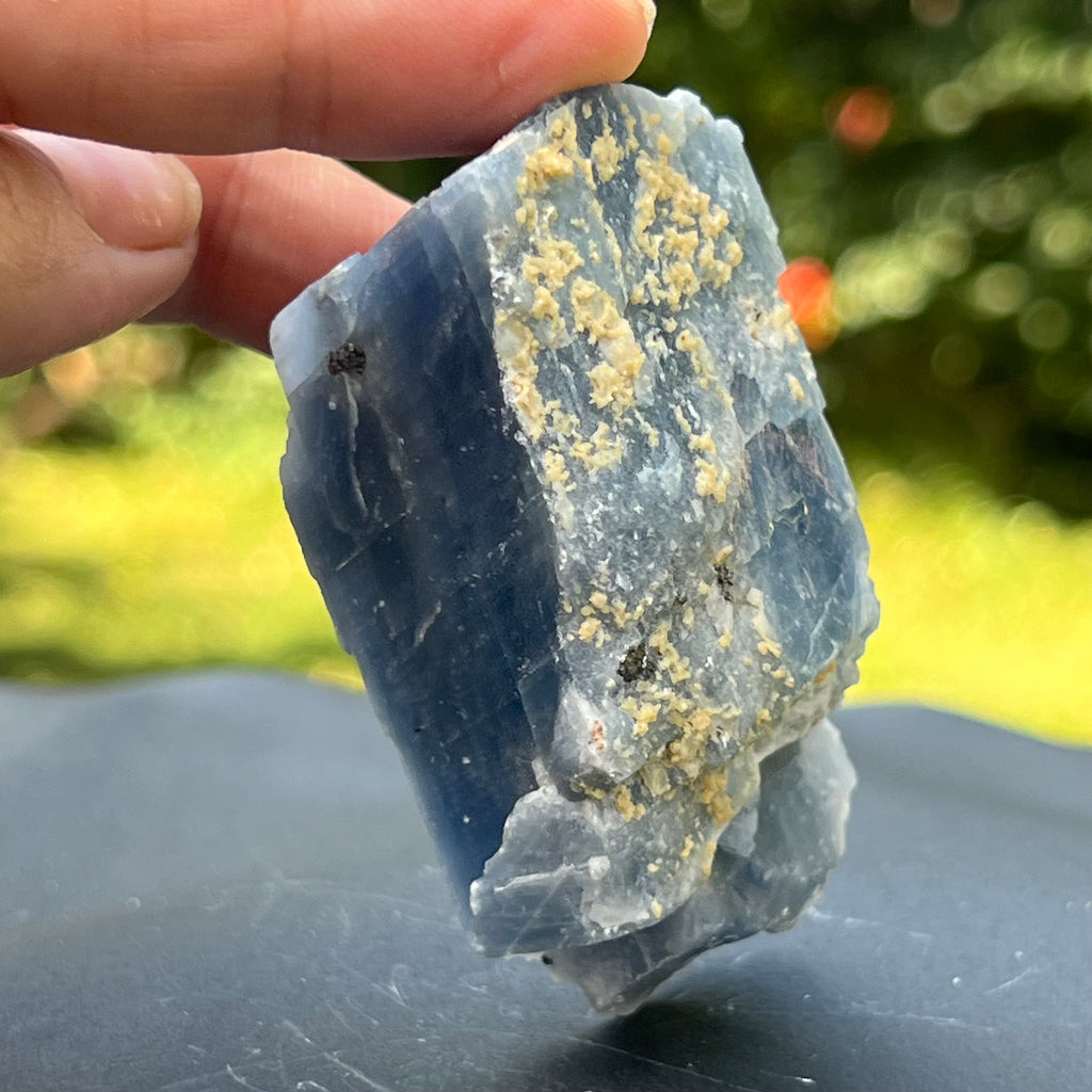 Calcit albastru piatra bruta din Namibia model 11, pietre semipretioase - druzy.ro 2