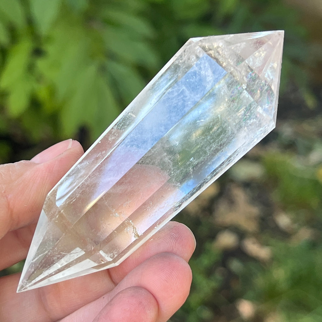 Bagheta cuart vogel, 12 fete, Brazilia model 17, pietre semipretioase - druzy.ro 4 