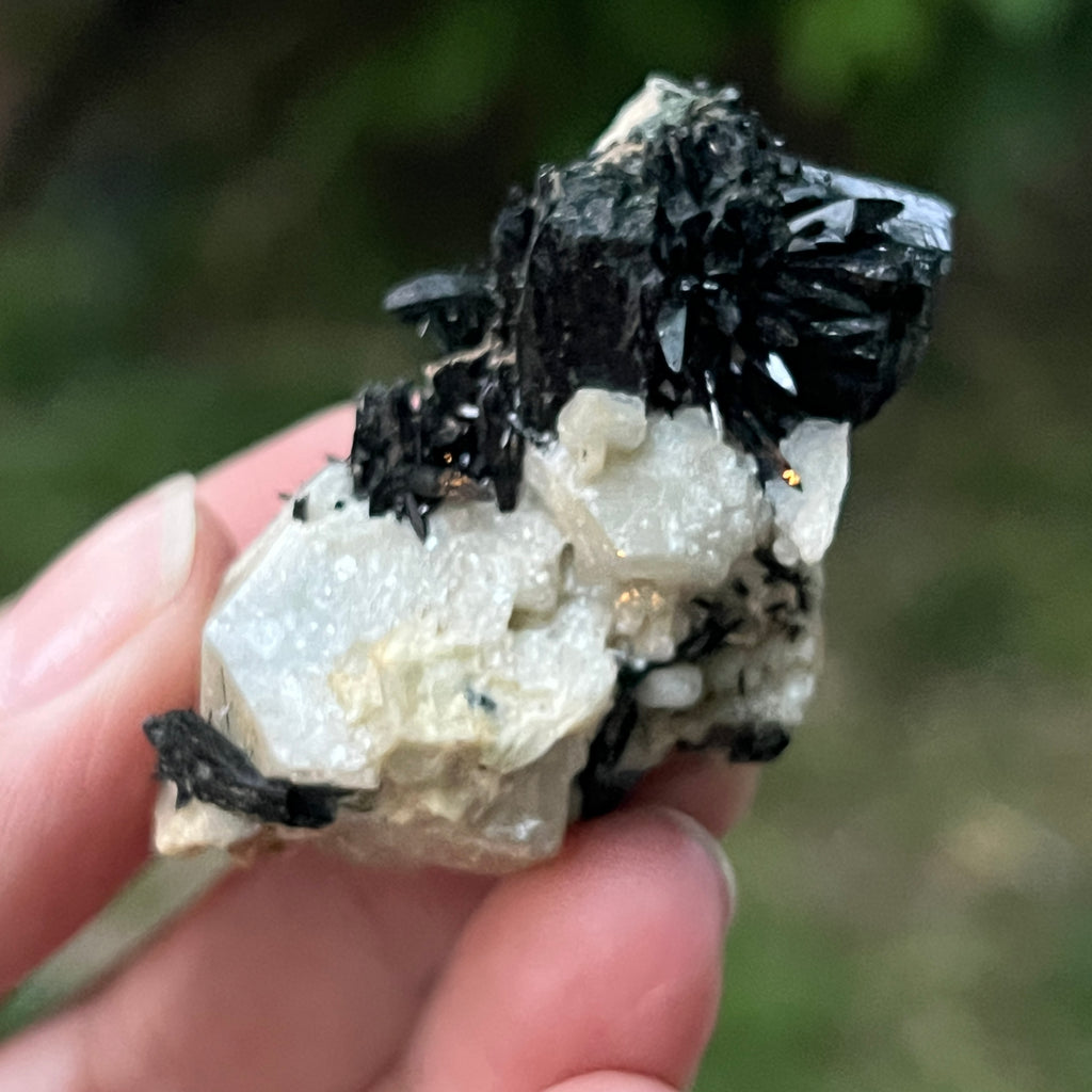 Cluster egirin mini cuart fumuriu/negru Zomba m9, pietre semipretioase - druzy.ro 9 