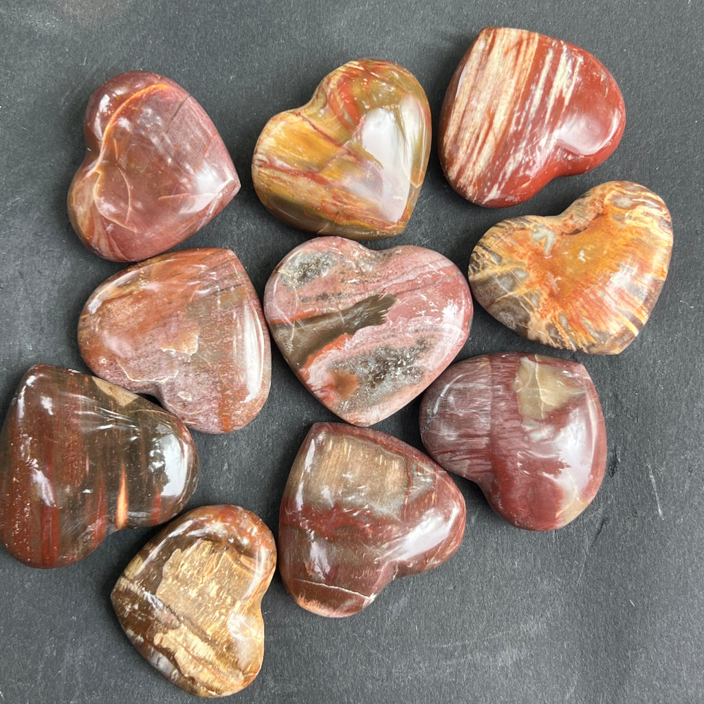 Inima lemn pietrificat, pietre semipretioase - druzy.ro 7 