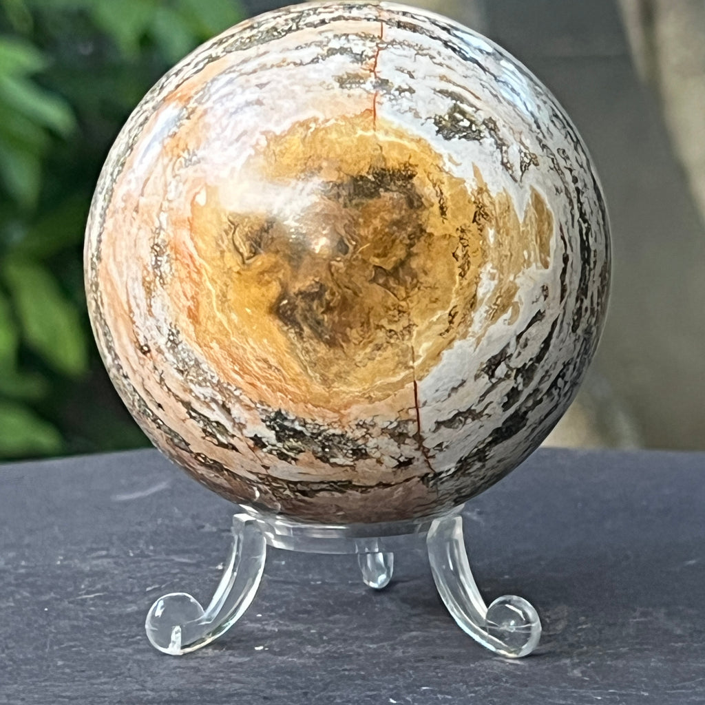 Sfera jasp ocean model 8, pietre semipretioase - druzy.ro 1 