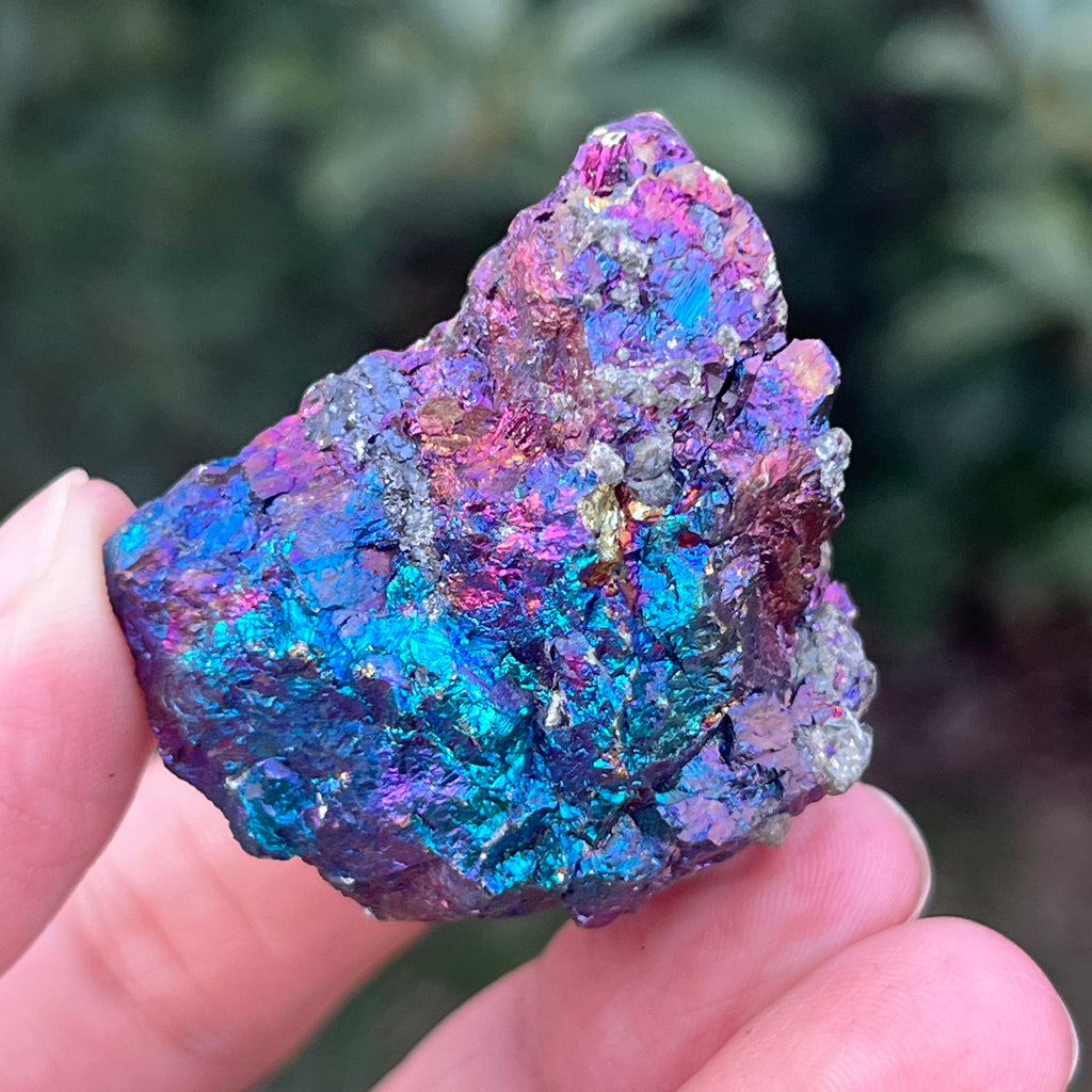 Calcopirita iridescentă din Mexic model 4, pietre semipretioase - druzy.ro 2 