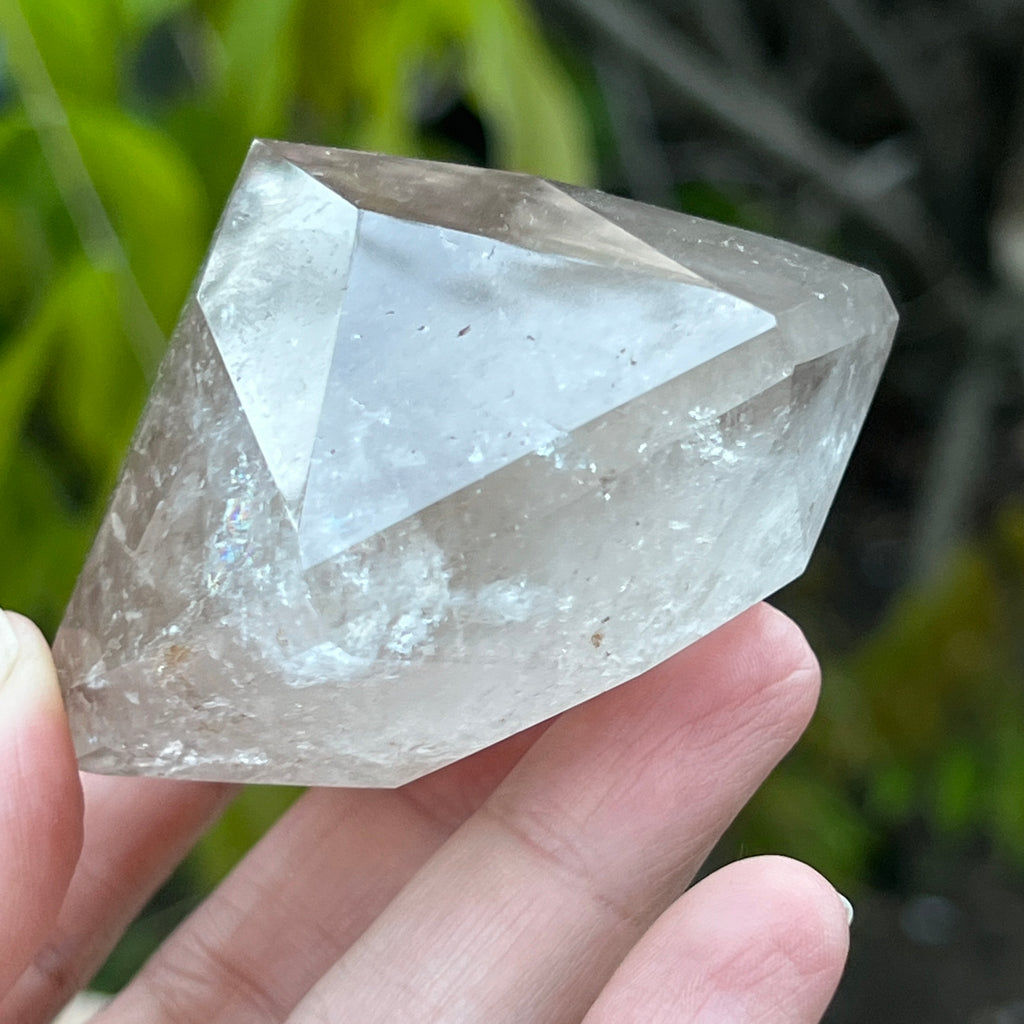 Cuart fumuriu forma diamant m1, pietre semipretioase - druzy.ro 7 