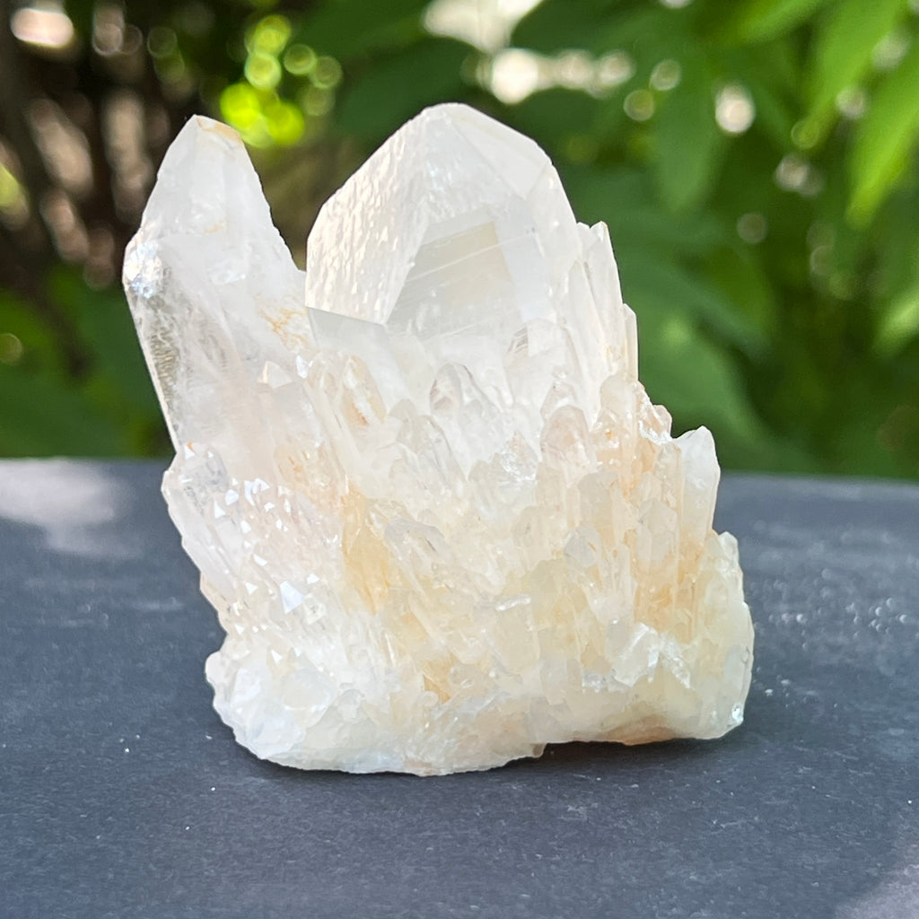 Floare de mina, cluster cuart ICY | Model 5, pietre semipretioase - druzy.ro 2 