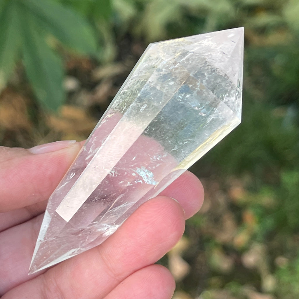 Bagheta cuart vogel, 12 fete, Brazilia model 35, pietre semipretioase - druzy.ro 5 
