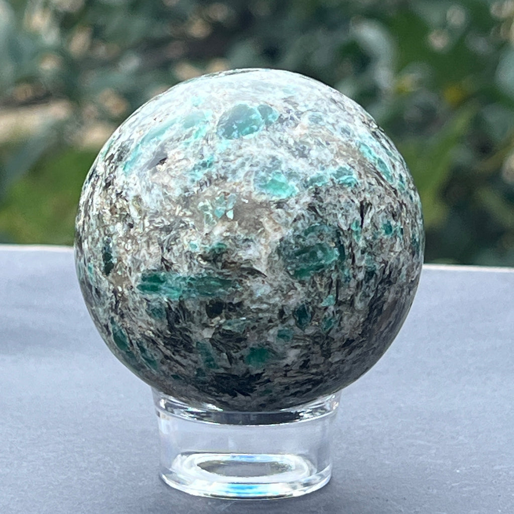 Sfera smarald in matrice model 1, pietre semipretioase - druzy.ro 3 